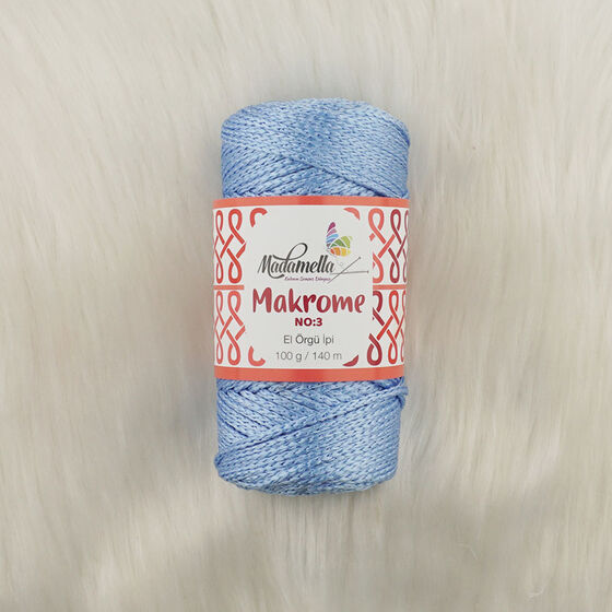 MADAMELLA POLYESTER MAKROME İPİ NO:3 100 GR. 140 MT.