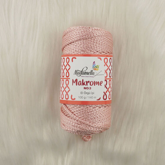 MADAMELLA POLYESTER MAKROME İPİ NO:3 100 GR. 140 MT.