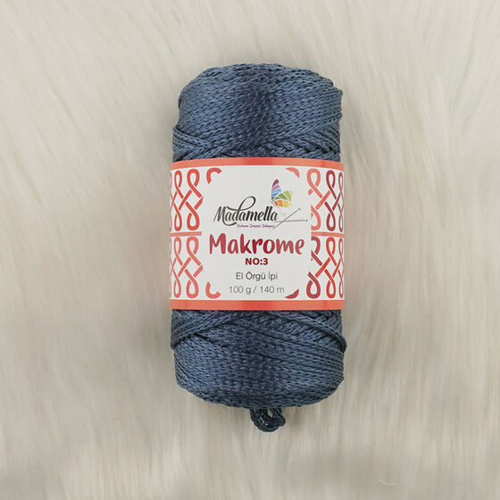 MADAMELLA POLYESTER MAKROME İPİ NO:3 100 GR. 140 MT.