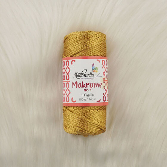 MADAMELLA POLYESTER MAKROME İPİ NO:3 100 GR. 140 MT.