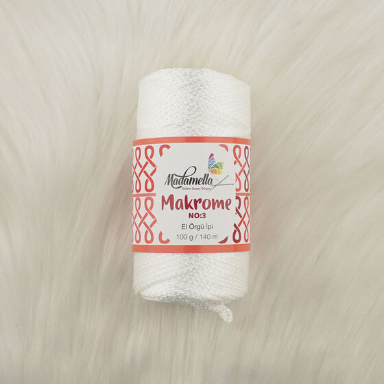 MADAMELLA POLYESTER MAKROME İPİ NO:3 100 GR. 140 MT.