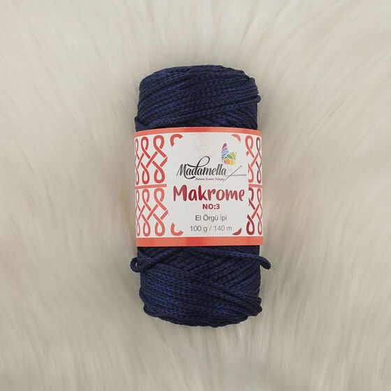 MADAMELLA POLYESTER MAKROME İPİ NO:3 100 GR. 140 MT.