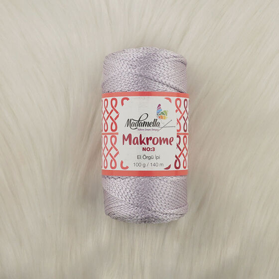 MADAMELLA POLYESTER MAKROME İPİ NO:3 100 GR. 140 MT.