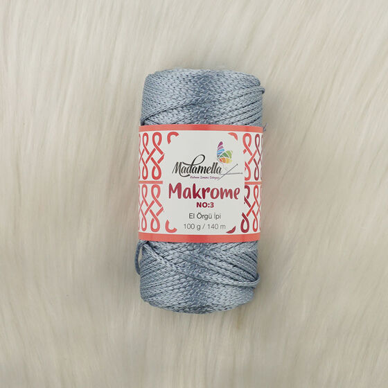 MADAMELLA POLYESTER MAKROME İPİ NO:3 100 GR. 140 MT.