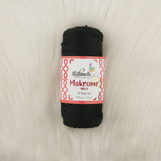 MADAMELLA POLYESTER MAKROME İPİ NO:3 100 GR. 140 MT.