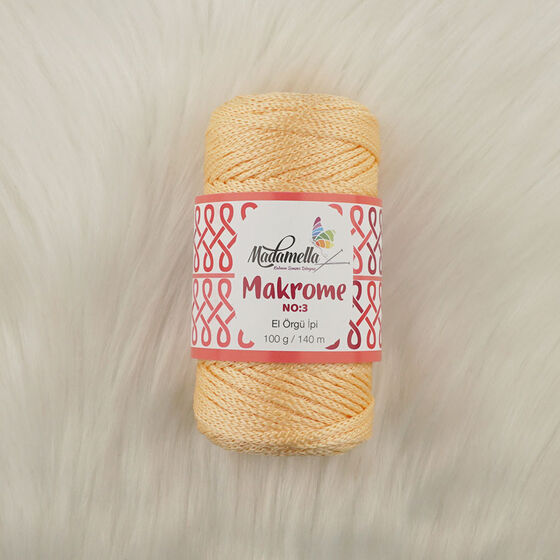 MADAMELLA POLYESTER MAKROME İPİ NO:3 100 GR. 140 MT.