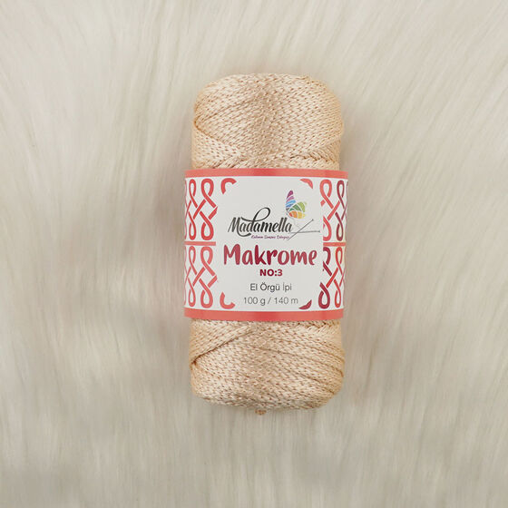 MADAMELLA POLYESTER MAKROME İPİ NO:3 100 GR. 140 MT.