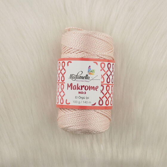 MADAMELLA POLYESTER MAKROME İPİ NO:3 100 GR. 140 MT.