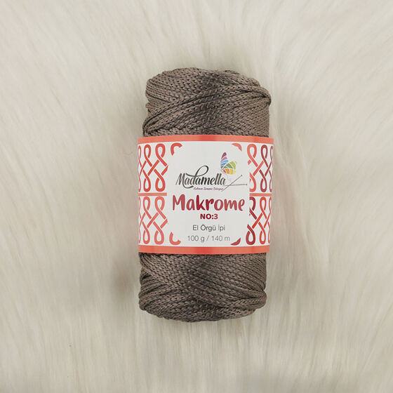 MADAMELLA POLYESTER MAKROME İPİ NO:3 100 GR. 140 MT.