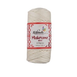 MADAMELLA POLYESTER MAKROME İPİ NO:3 100 GR. 140 MT. - Thumbnail