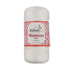 MADAMELLA POLYESTER MAKROME İPİ NO:3 100 GR. 140 MT. - Thumbnail