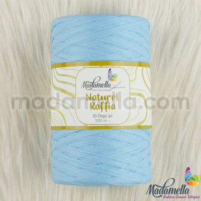 MADAMELLA NATURAL RAFFİA KAĞIT İPLİK 250 MT.