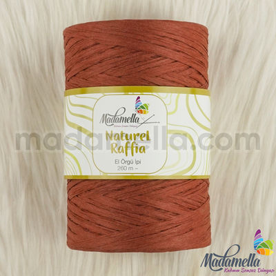 MADAMELLA NATURAL RAFFİA KAĞIT İPLİK 250 MT.