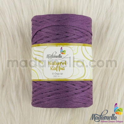 MADAMELLA NATURAL RAFFİA KAĞIT İPLİK 250 MT.