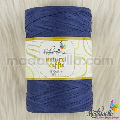 MADAMELLA NATURAL RAFFİA KAĞIT İPLİK 250 MT.