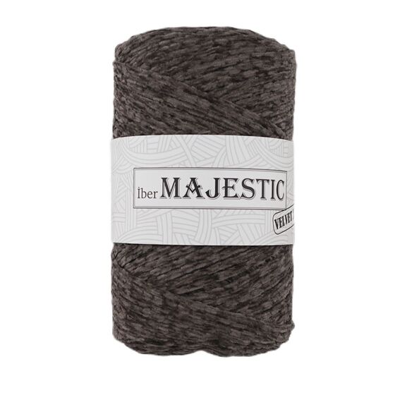 MAJESTİC VELVET XL KADİFE GÖRÜNÜMLÜ FÜME MAKROME İPİ 250 GR