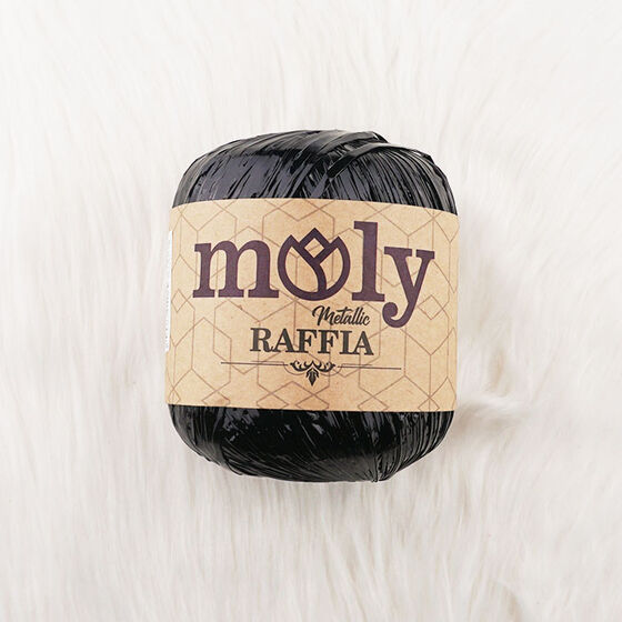 MOLY METALLİC RAFFİA ÖRGÜ İPİ 50 GR. 110 MT.