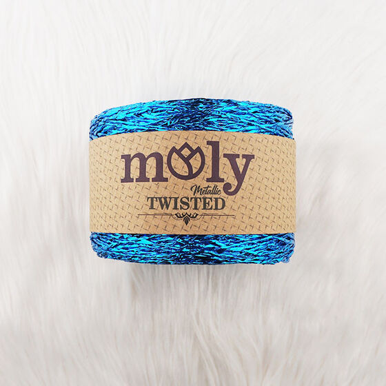 MOLY METALLİC TWİSTED ÖRGÜ İPİ 250 GR. 420 MT.