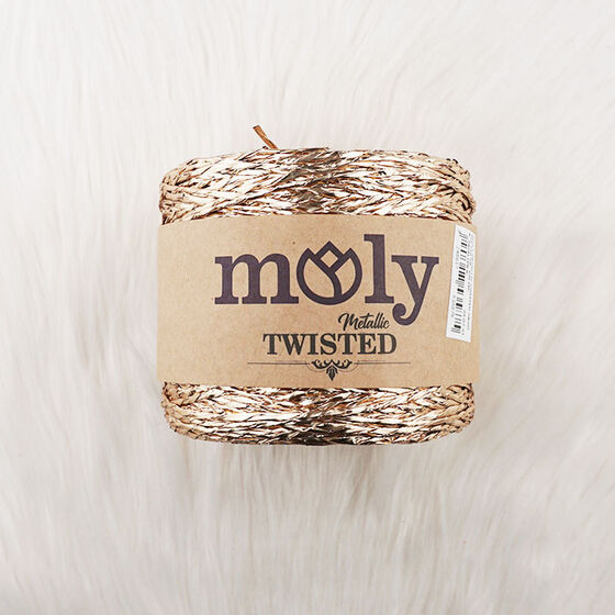 MOLY METALLİC TWİSTED ÖRGÜ İPİ 250 GR. 420 MT.