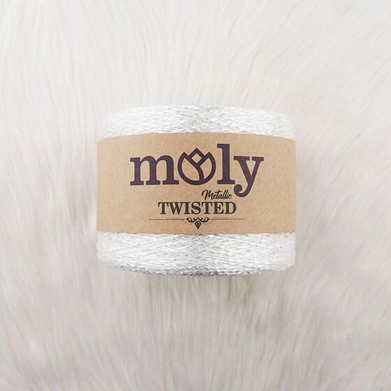 MOLY METALLİC TWİSTED ÖRGÜ İPİ 250 GR. 420 MT.