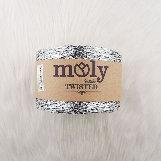 MOLY METALLİC TWİSTED ÖRGÜ İPİ 250 GR. 420 MT.