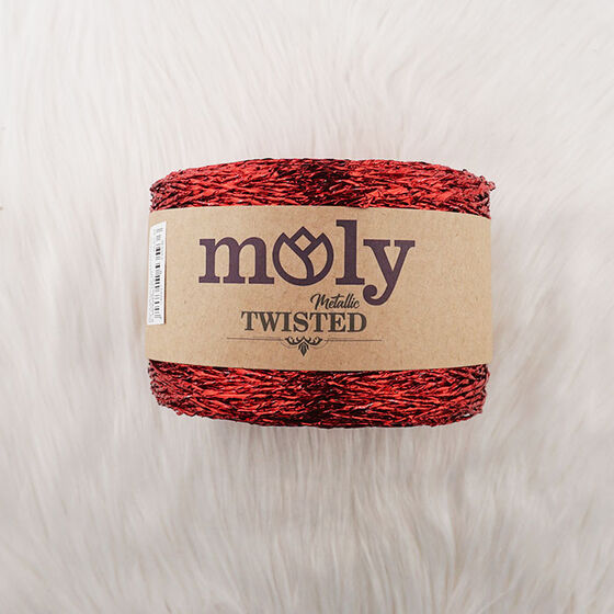 MOLY METALLİC TWİSTED ÖRGÜ İPİ 250 GR. 420 MT.