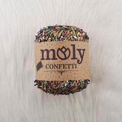 MOLY NATURA CONFETTİ ÖRGÜ İPİ 50 GR. 65 MT. - Thumbnail