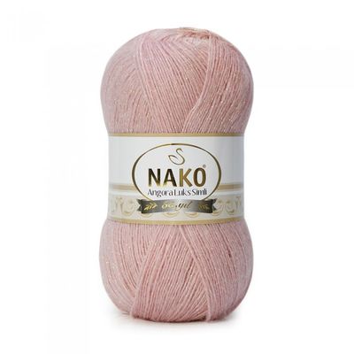 NAKO ANGORA LÜKS SİMLİ ÖRGÜ İPİ