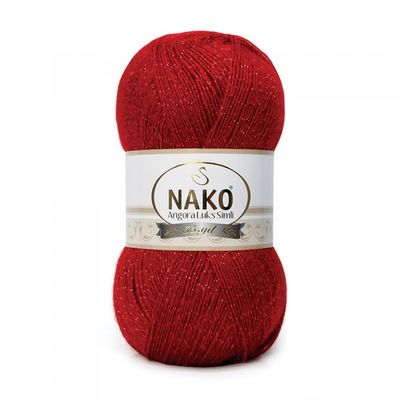 NAKO ANGORA LÜKS SİMLİ ÖRGÜ İPİ