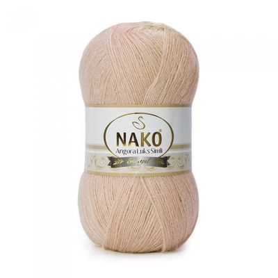 NAKO ANGORA LÜKS SİMLİ ÖRGÜ İPİ