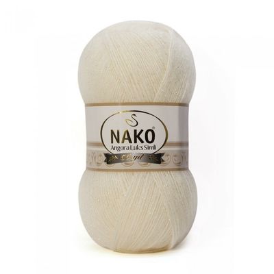 NAKO ANGORA LÜKS SİMLİ ÖRGÜ İPİ