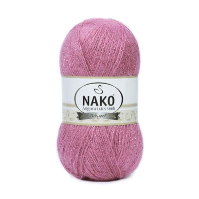 NAKO ANGORA LÜKS SİMLİ ÖRGÜ İPİ