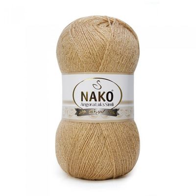 NAKO ANGORA LÜKS SİMLİ ÖRGÜ İPİ