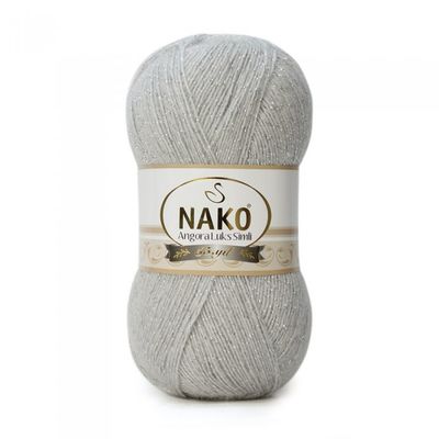 NAKO ANGORA LÜKS SİMLİ ÖRGÜ İPİ