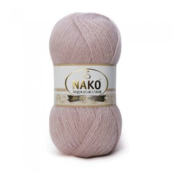 NAKO ANGORA LUXURIOUS SILVERY KNITTING YARN - Thumbnail