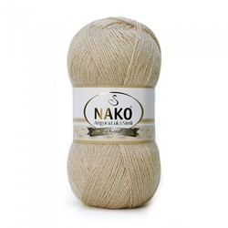 NAKO ANGORA LUXURIOUS SILVERY KNITTING YARN - Thumbnail