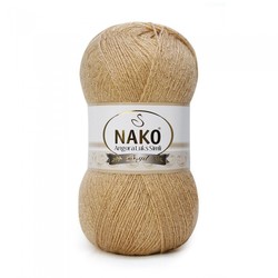 NAKO ANGORA LUXURIOUS SILVERY KNITTING YARN - Thumbnail