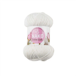 NAKO COTTON LÜKS EL ÖRGÜ İPİ 100 GR. 330 MT. - Thumbnail