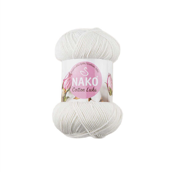 NAKO COTTON LÜKS EL ÖRGÜ İPİ 100 GR. 330 MT.