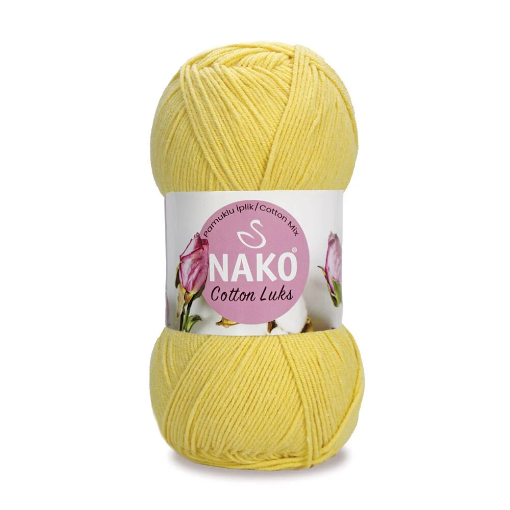 NAKO COTTON LÜKS EL ÖRGÜ İPİ 100 GR. 330 MT. - Thumbnail