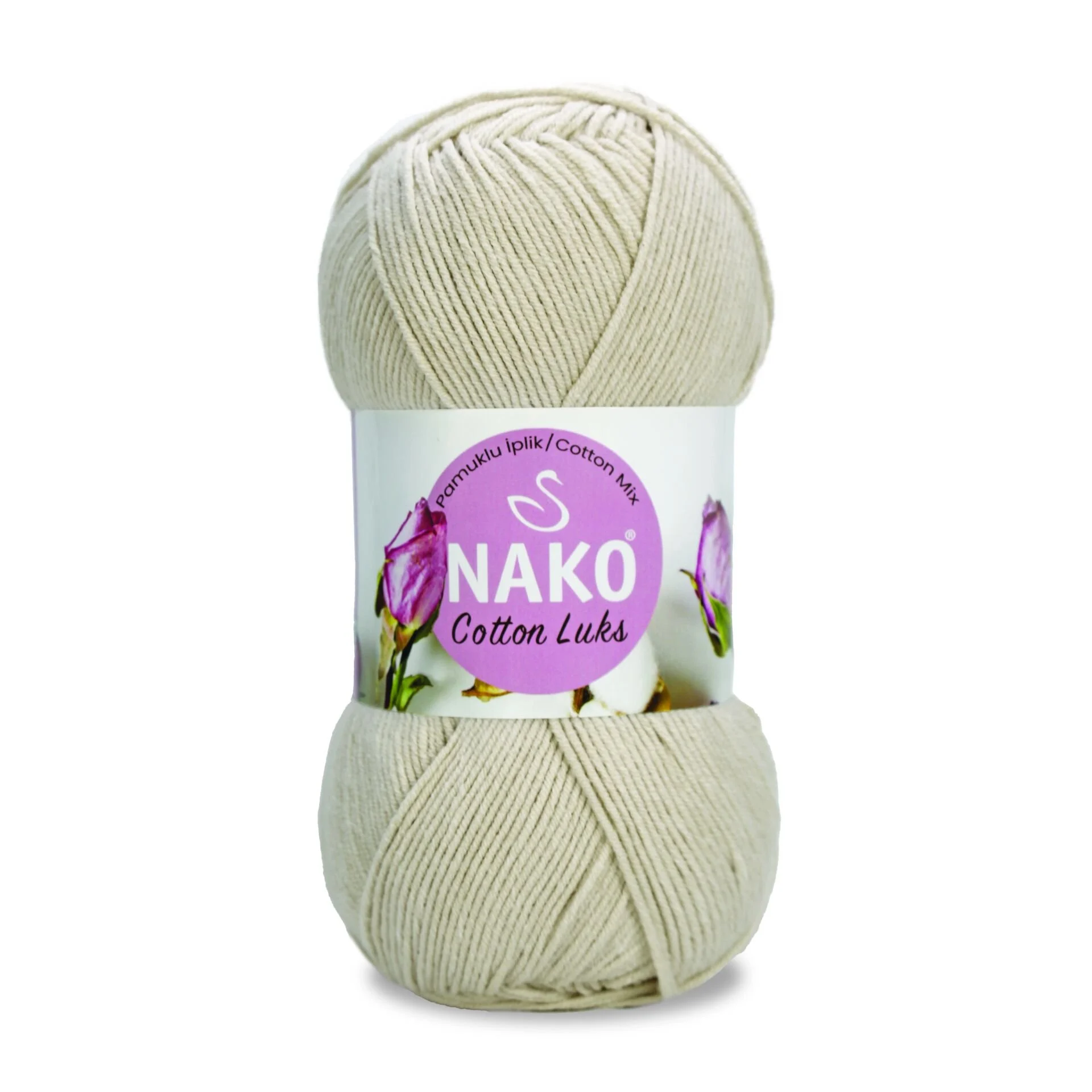 NAKO COTTON LÜKS EL ÖRGÜ İPİ 100 GR. 330 MT. - Thumbnail