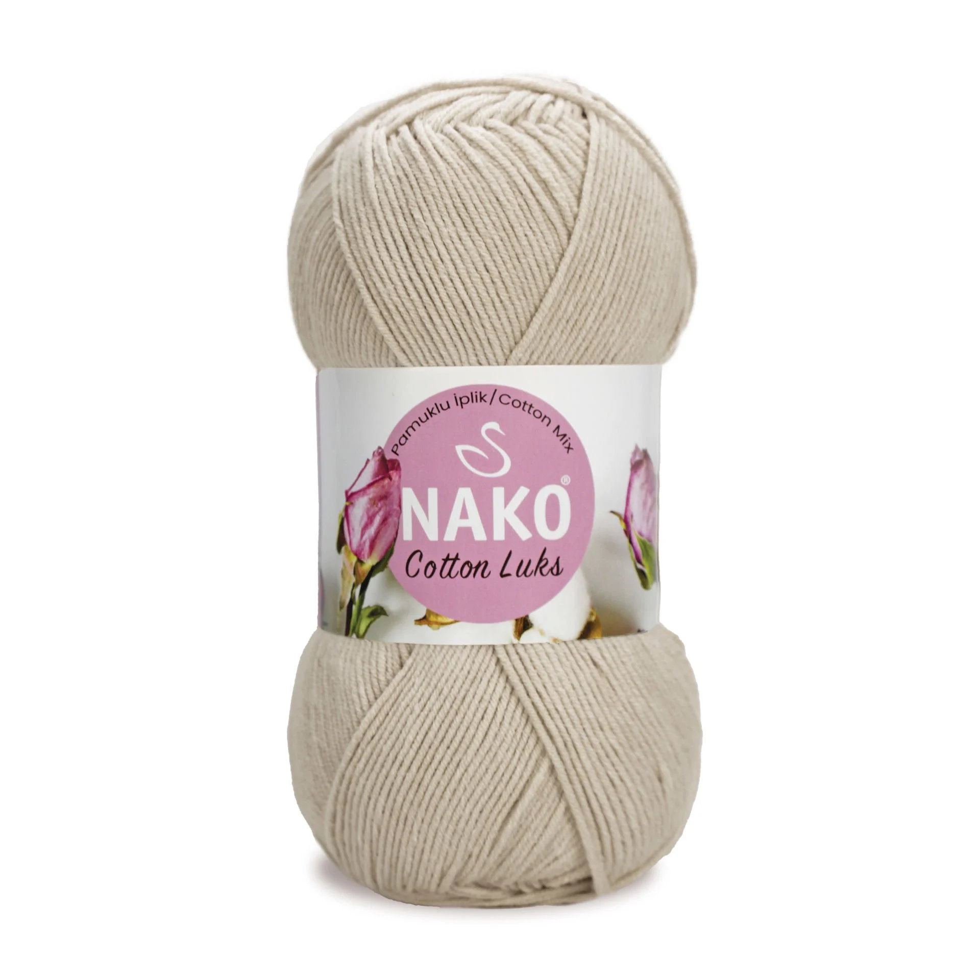 NAKO COTTON LÜKS EL ÖRGÜ İPİ 100 GR. 330 MT. - Thumbnail