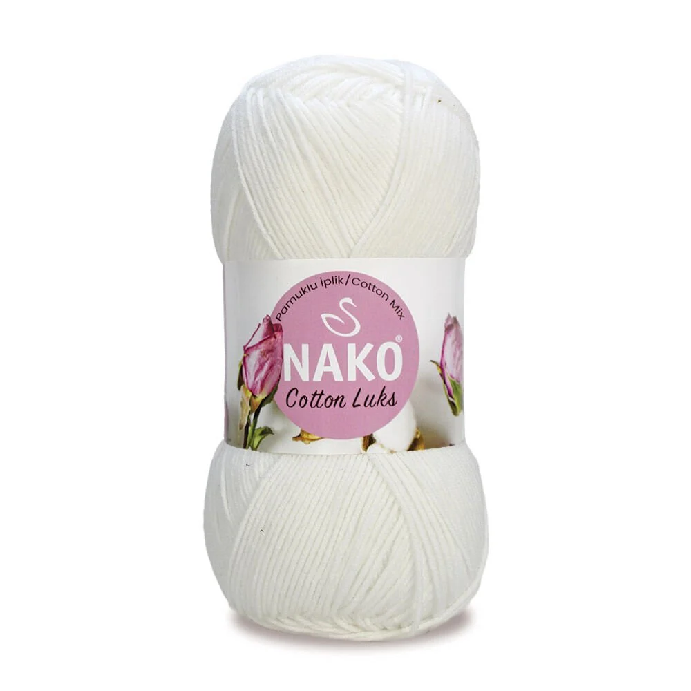 NAKO COTTON LÜKS EL ÖRGÜ İPİ 100 GR. 330 MT.