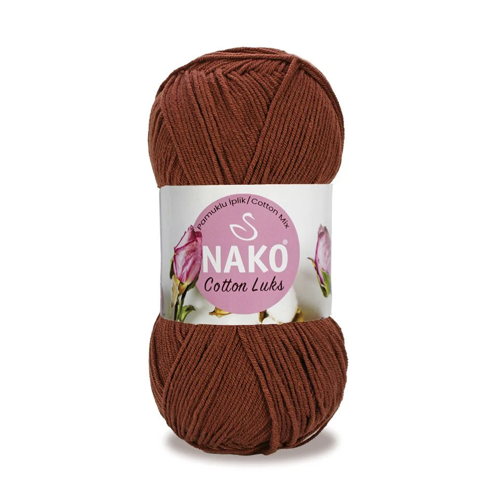 NAKO COTTON LÜKS EL ÖRGÜ İPİ 100 GR. 330 MT. - Thumbnail