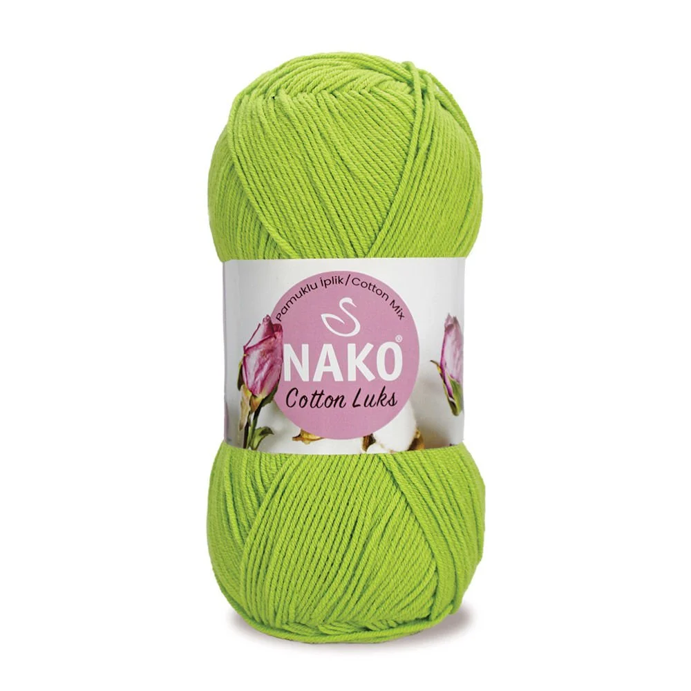 NAKO COTTON LÜKS EL ÖRGÜ İPİ 100 GR. 330 MT. - Thumbnail