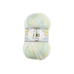 NAKO ELİT BABY MINI BATIK KNITTING YARN 100 GR - Thumbnail