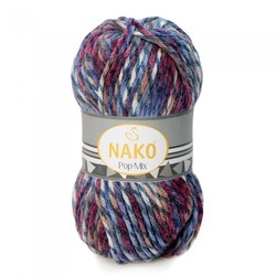 NAKO POPMIX KNITTING YARN - Thumbnail