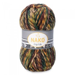 NAKO POPMIX KNITTING YARN - Thumbnail