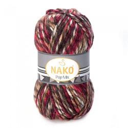 NAKO POPMIX KNITTING YARN - Thumbnail