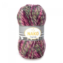 NAKO POPMIX KNITTING YARN - Thumbnail